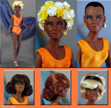 D.A.E. Originals - Vivette - Orange Sorbet - Doll